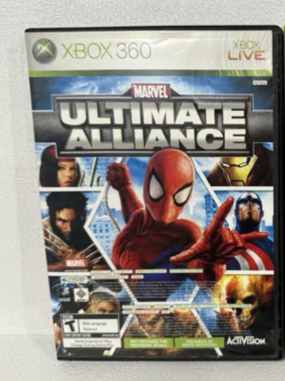 Marvel Ultimate Alliance for XBox 360